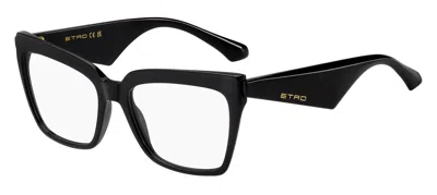 Etro 0006 807 Women's Glasses Black Size 55 - Free Lenses - Blue Light Block Available