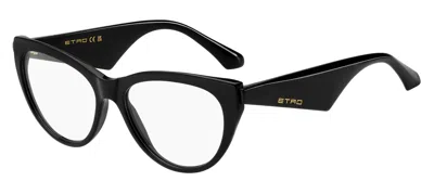 Etro 0008 807 Women's Glasses Black Size 55 - Free Lenses - Blue Light Block Available