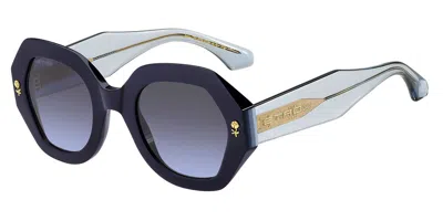Etro 0009/s Pjp/gb Women's Sunglasses Blue Size 50