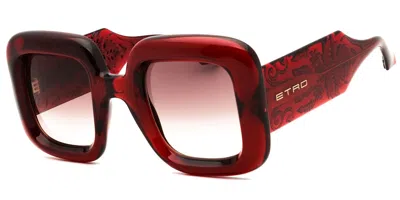 Etro 0015/s 2lf/ha Women's Sunglasses Red Size 48