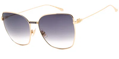 Etro 0021/s 000/9o Women's Sunglasses Gold Size 60