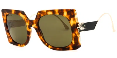 Etro 0026/s Epz/qt Women's Sunglasses Tortoiseshell Size 54 In Brown