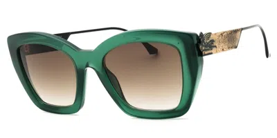 Etro 0039/g/s 1ed/ha Women's Sunglasses Green Size 53
