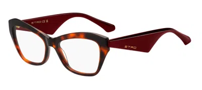 Etro 0046 65t Women's Glasses Tortoiseshell Size 53 - Free Lenses - Blue Light Block Available In Tortoise,burgundy