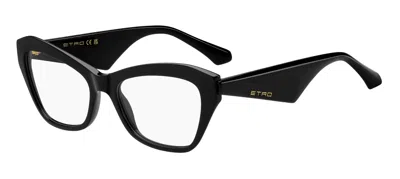Etro 0046 807 Women's Glasses Black Size 53 - Free Lenses - Blue Light Block Available