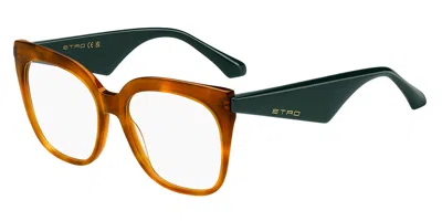 Etro 0047 086 Women's Glasses Tortoiseshell Size 55 - Free Lenses - Blue Light Block Available In Brown