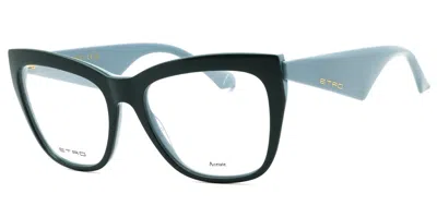 Etro 0048 Women's Glasses, Green, Size 54 In Blue
