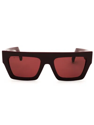 Etro 0049/g/s Lhf/u1 Men's Sunglasses Burgundy Size 55