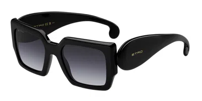 Etro 0056/s 807/9o Women's Sunglasses Black Size 54
