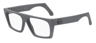 Etro 0067 Riw Men's Glasses Grey Size 55 - Free Lenses - Blue Light Block Available In Gray