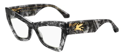 Etro 0069 Ab8/99 Women's Glasses Tortoiseshell Size 51 - Free Lenses - Blue Light Block Available In Grey Tortoise