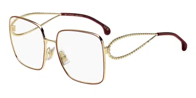 Etro 0073 6k3/99 Women's Glasses Burgundy Size 58 - Free Lenses - Blue Light Block Available In Burgundy,gold