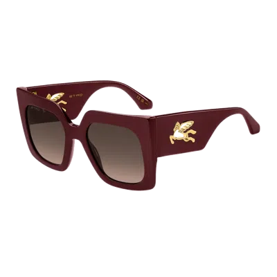 Etro 0075/s Sunglasses In Burgundy