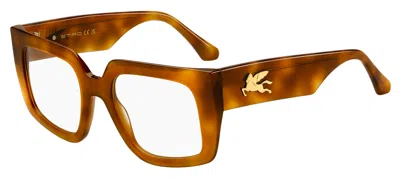 Etro 0077 Epz Women's Glasses Tortoiseshell Size 50 - Free Lenses - Blue Light Block Available In Yellow Tortoise