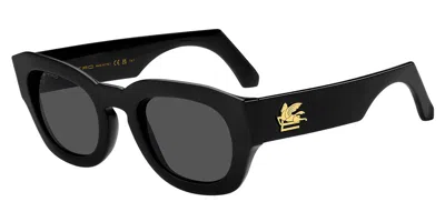 Etro 0079/s 807/ir Men's Sunglasses Black Size 50