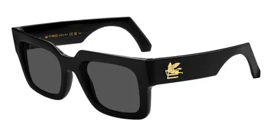 Etro 0080/s 807/ir Men's Sunglasses Black Size 52