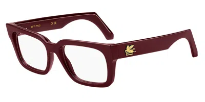 Etro 0081 Lhf Men's Glasses Burgundy Size 52 - Free Lenses - Blue Light Block Available