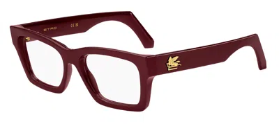 Etro 0082 Lhf Men's Glasses Burgundy Size 52 - Free Lenses - Blue Light Block Available