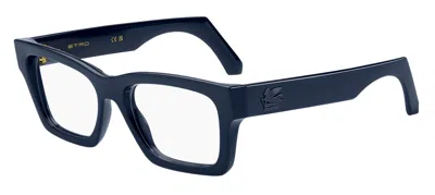 Etro 0082 Pjp Men's Glasses Blue Size 52 - Free Lenses - Blue Light Block Available