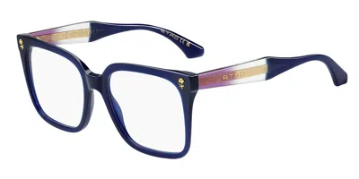 Etro 0093 Pjp Women's Glasses Blue Size 54 - Free Lenses - Blue Light Block Available