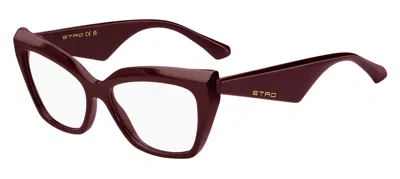 Etro 0098 Lhf Women's Glasses Burgundy Size 54 - Free Lenses - Blue Light Block Available