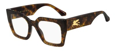 Etro 0109 H7p Women's Glasses Tortoiseshell Size 50 - Free Lenses - Blue Light Block Available In Pattern,tortoise