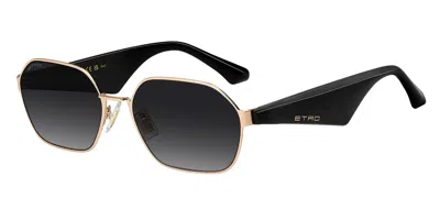 Etro 0111/s 000/9o Men's Sunglasses Gold Size 58 In Rose Gold