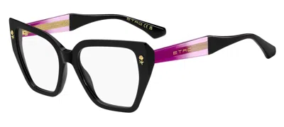 Etro 0116 3mr Women's Glasses Black Size 52 - Free Lenses - Blue Light Block Available