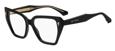 Etro 0116 807 Women's Glasses Black Size 52 - Free Lenses - Blue Light Block Available