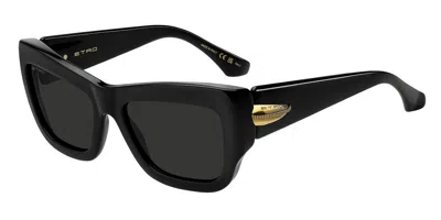 Etro 0121/s 807/ir Men's Sunglasses Black Size 56