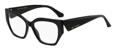 Etro 0125 807 Women's Glasses Black Size 53 - Free Lenses - Blue Light Block Available