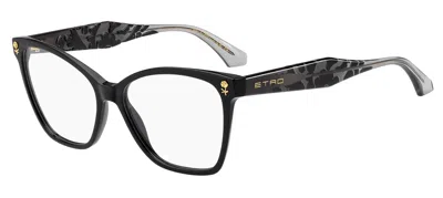 Etro 0129 807 Women's Glasses Black Size 55 - Free Lenses - Blue Light Block Available
