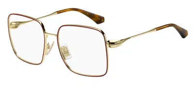 Etro 0139 Noa Women's Glasses Burgundy Size 55 - Free Lenses - Blue Light Block Available In Burgundy On Gold