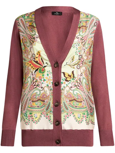 ETRO BUTTERFLY CARDIGAN