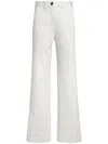 Etro Belt Loop Track Pants In Gold
