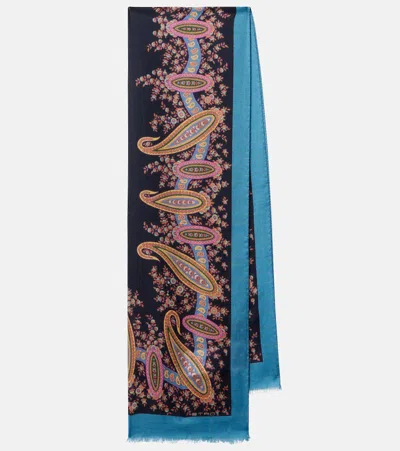 Etro Scarf With Decorative Pattern In Multi