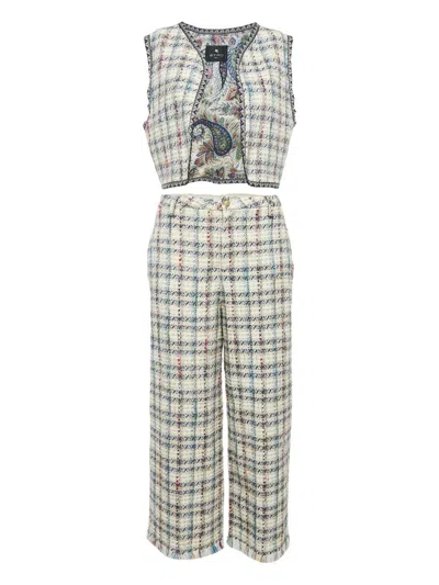 Pre-owned Etro 2013 Tweed Suit