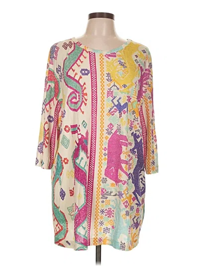 Pre-owned Etro 3/4 Sleeve T-shirt In Yellow