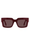 Etro 52mm Rectangular Sunglasses