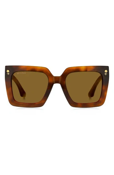 ETRO ETRO 52MM SQUARE SUNGLASSES