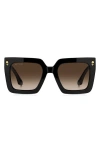 Etro Square-frame Sunglasses In Black