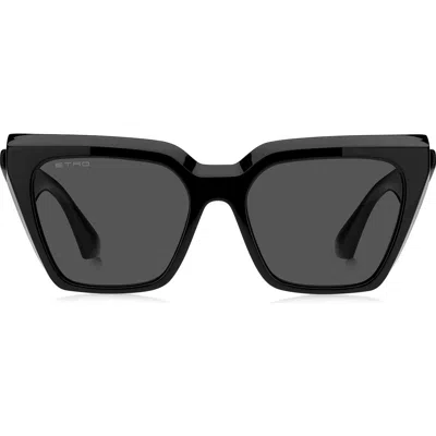 Etro 55mm Cat Eye Sunglasses
