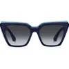 Etro 55mm Cat Eye Sunglasses