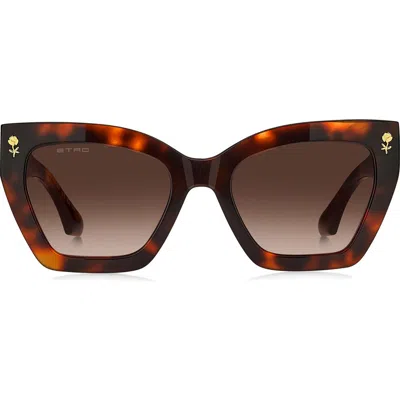 ETRO ETRO 55MM GRADIENT CAT EYE SUNGLASSES