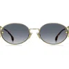 Etro 57mm Oval Sunglasses In Gold
