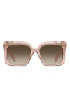 Etro 57mm Square Sunglasses In Pink