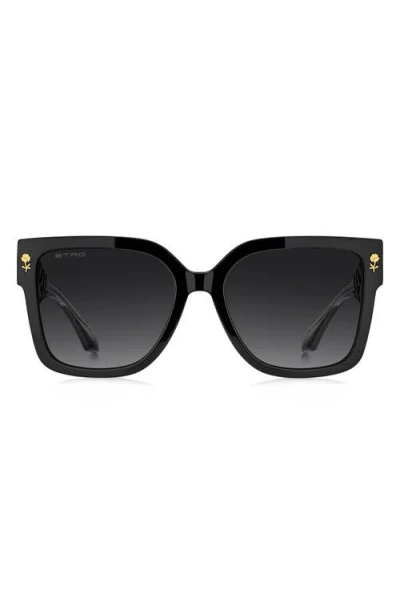 Etro 57mm Square Sunglasses In Pattern