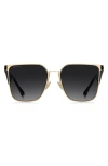 Etro 58mm Gradient Square Sunglasses In Gold