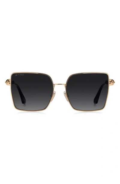 Etro 59mm Geometric Square Sunglasses In Black