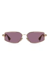 Etro 59mm Rectangular Sunglasses In Gold